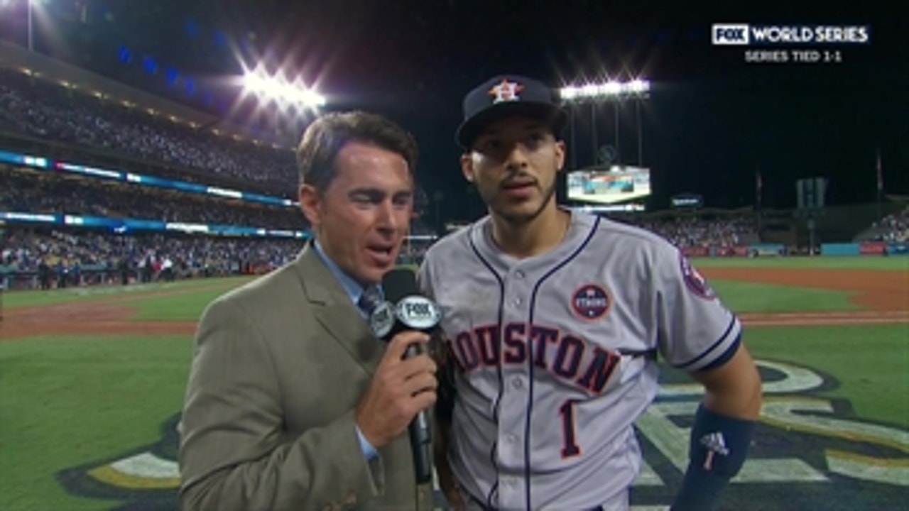Carlos Correa on wild Game 2 ending: 'It was crazy…The ball flies in this ballpark'