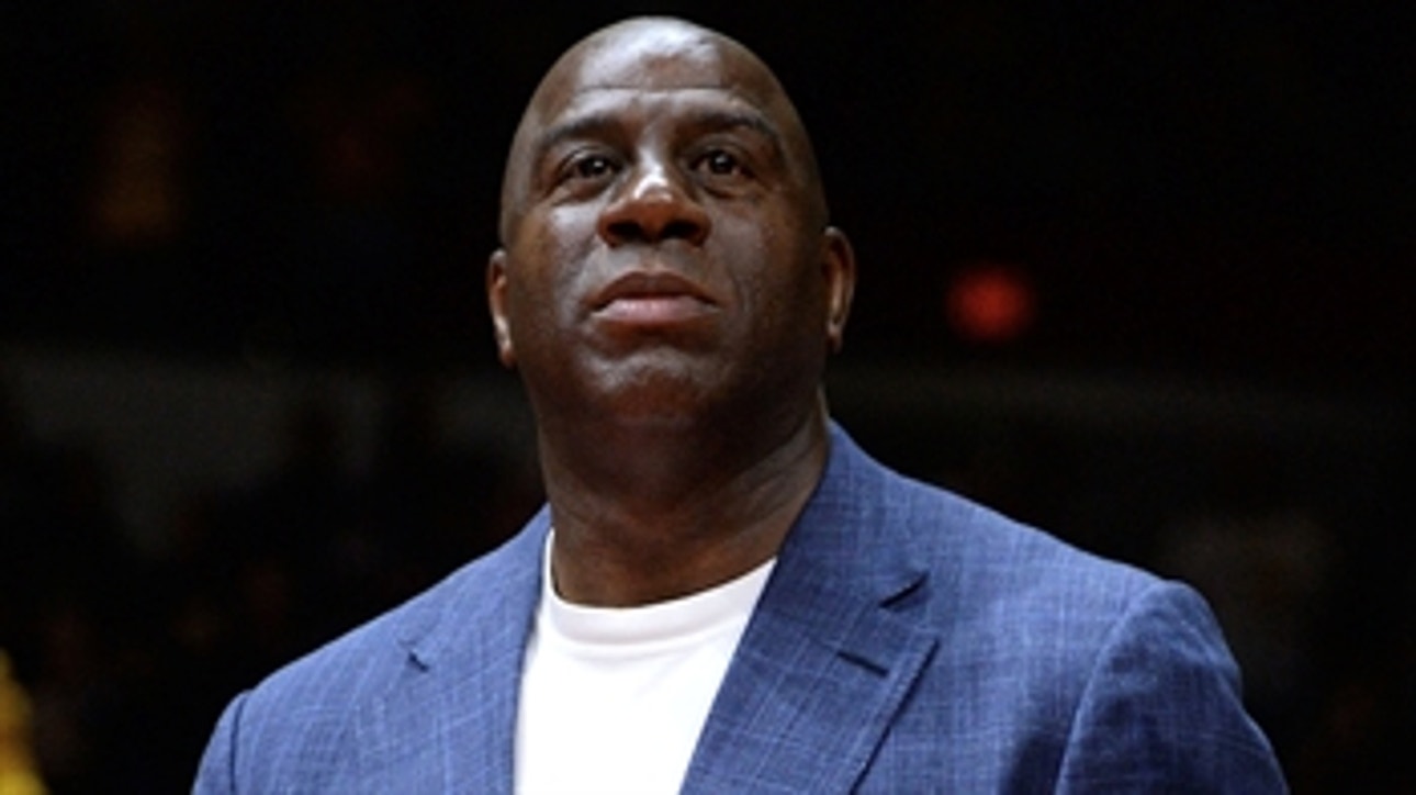Shannon Sharpe believes Magic Johnson deserves a majority of the blame for Lakers' failed season