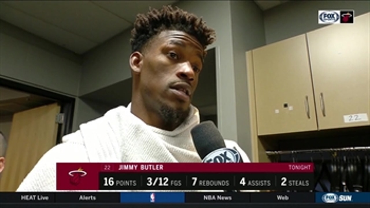 Jimmy Butler talks defense after 20-point loss to Nuggets