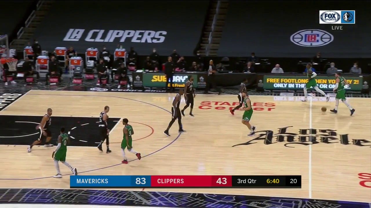 HIGHLIGHTS: Luka Doncic with the Fancy Finish Drawing the Foul