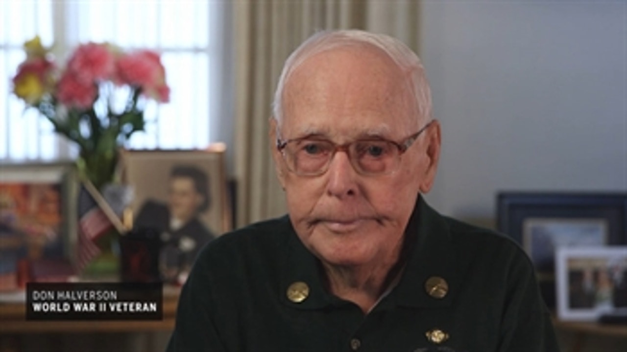 World War II veteran Don Halverson shares his story