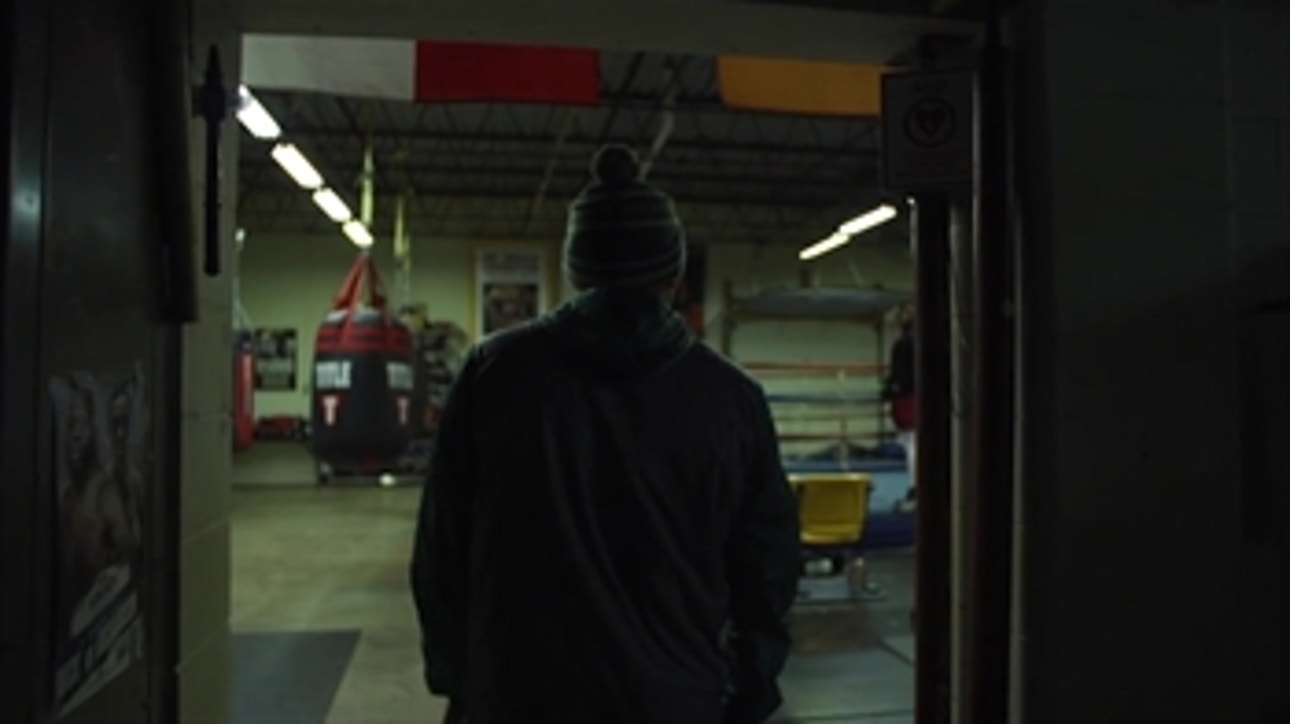 Caleb Truax on his gym: 'We don't have a shower, but the ceiling leaks.'