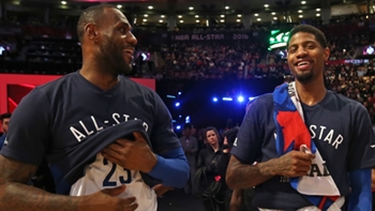 Cris Carter reveals why a LeBron - Paul George duo can win multiple titles in the East