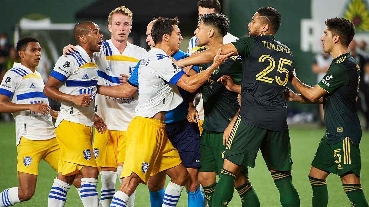Earthquakes, Javier López scored first goal, but Timbers found equalizer, 1-1
