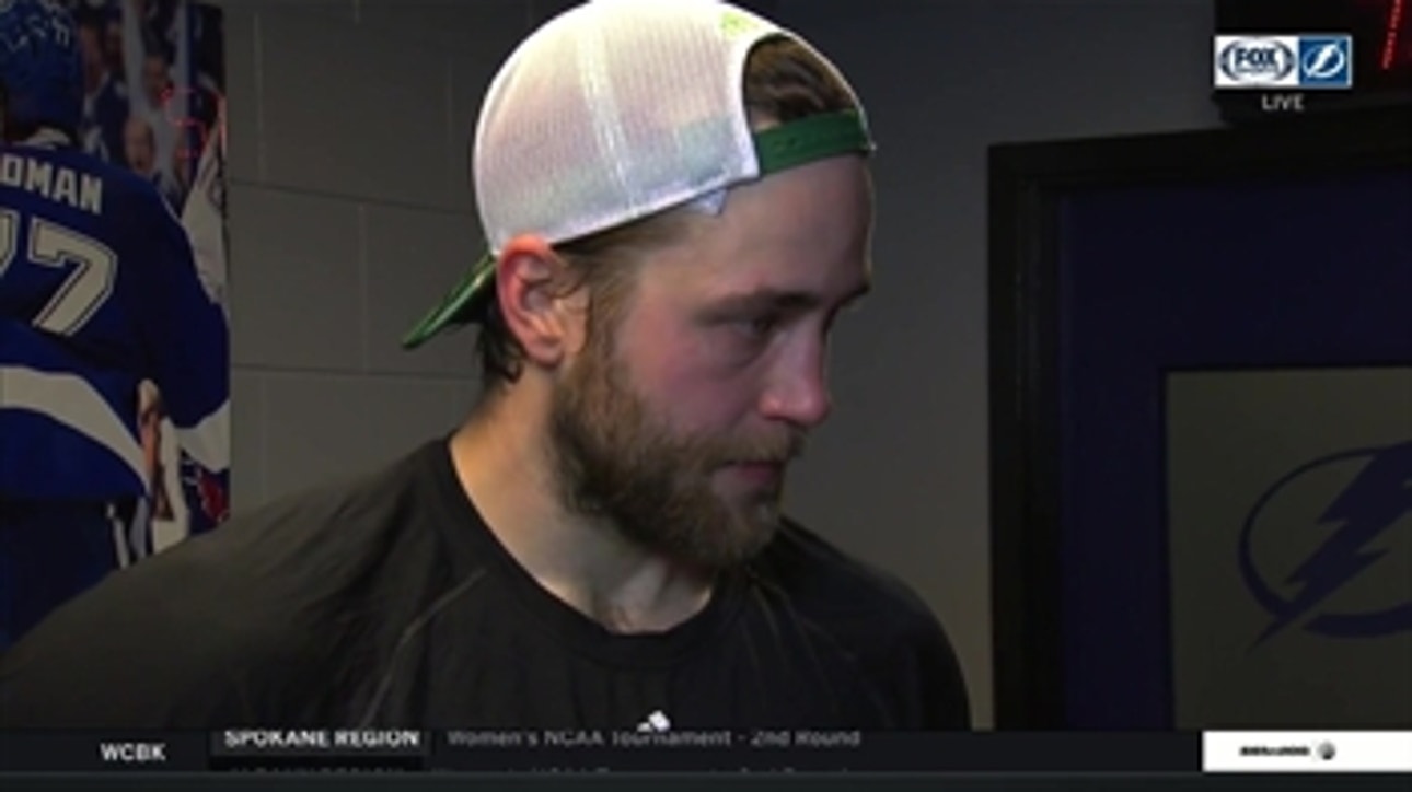 Victor Hedman: 'Our penalty kill was huge for us tonight'