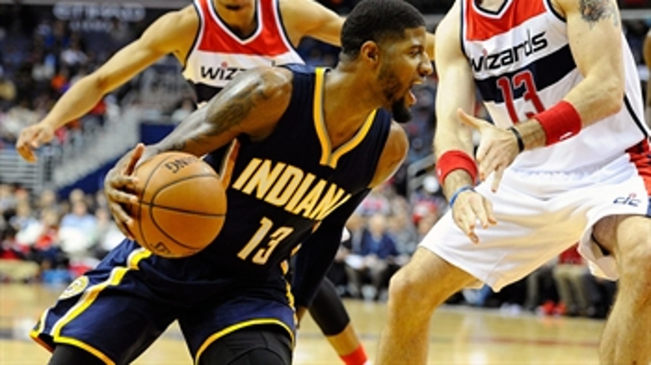 Paul George drops 40 on the Wizards