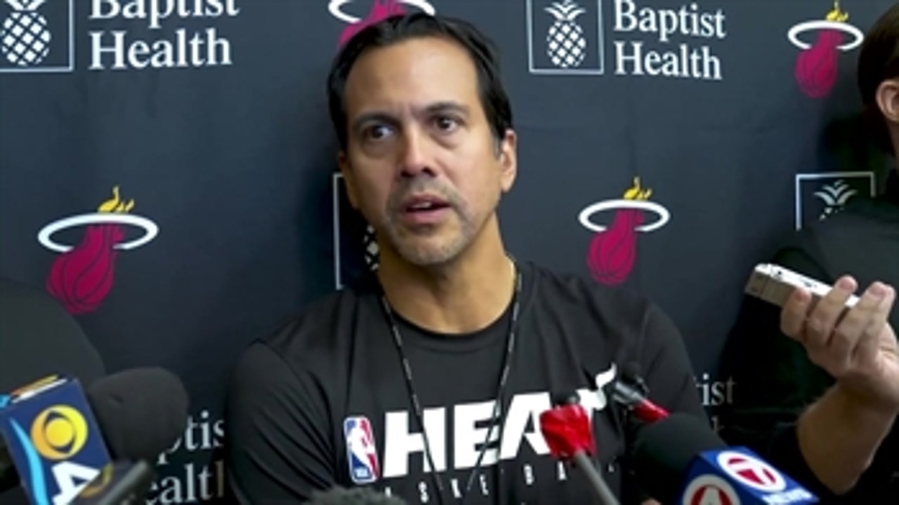 Erik Spoelstra provides an update on injuries, current state of Heat
