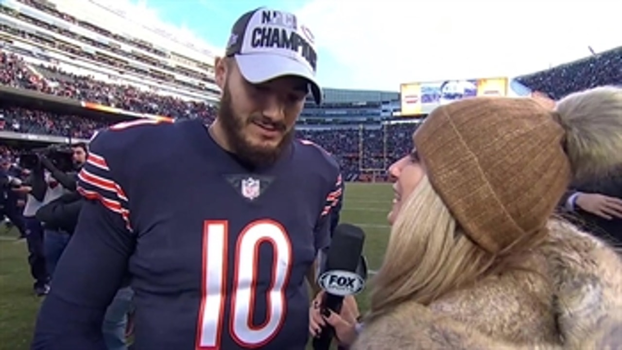 Mitch Trubisky on Chicago's first division title since 2010