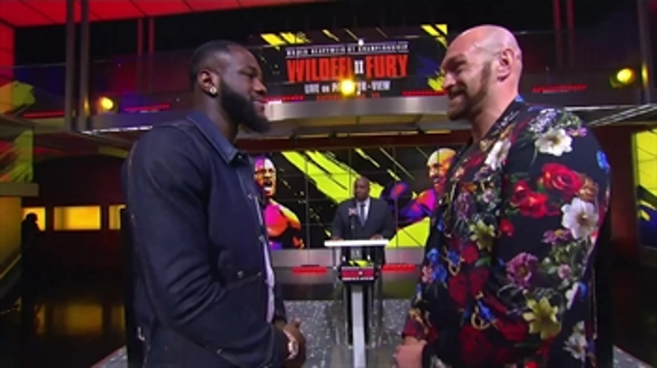 Deontay Wilder vs. Tyson Fury II: Two heavyweights talk trash, go face to face ' PRESS CONFERENCE