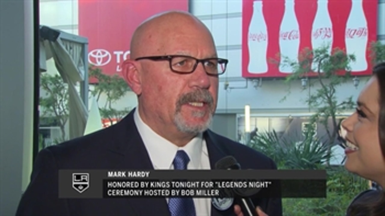 LA Kings Live: Mark Hardy honored during 'Legends Night'