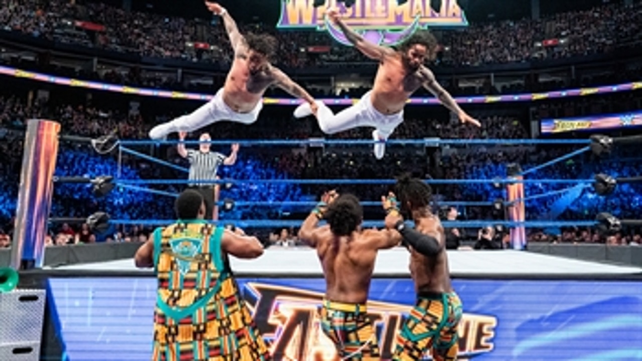 The Usos vs. The New Day - SmackDown Tag Team Titles Match: WWE Fastlane 2018 (Full Match)
