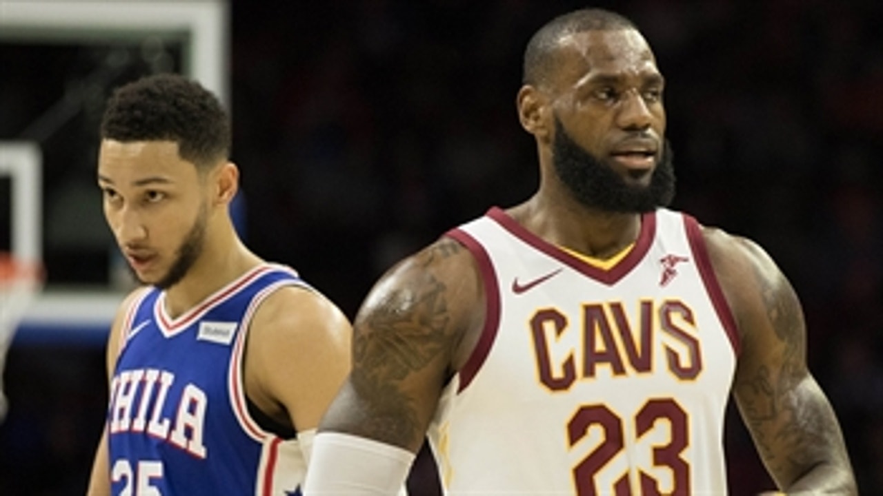 Skip Bayless reacts to LeBron's ' Young King' message to Philly's rookie Ben Simmons on Instagram