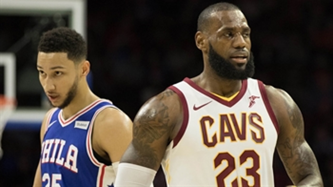 Skip Bayless reacts to LeBron's ' Young King' message to Philly's rookie Ben Simmons on Instagram