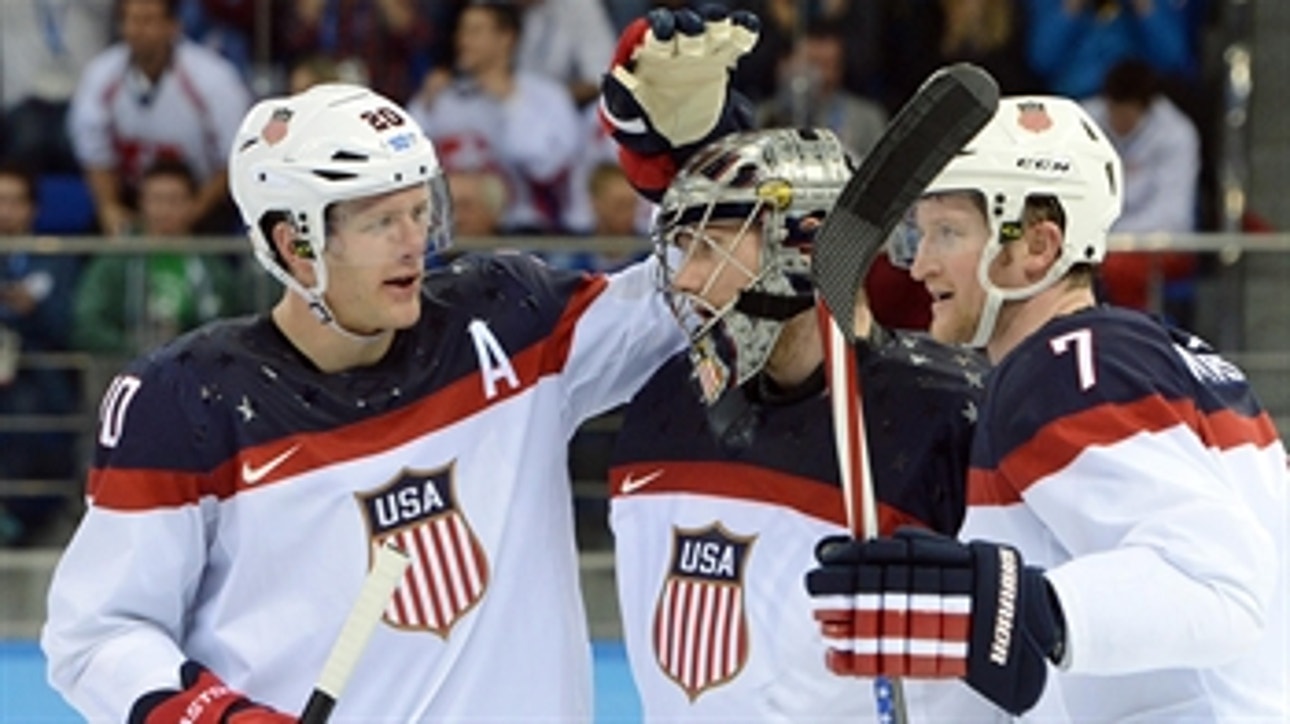 Sochi Now: USA Hockey dismantles Slovakia 7-1