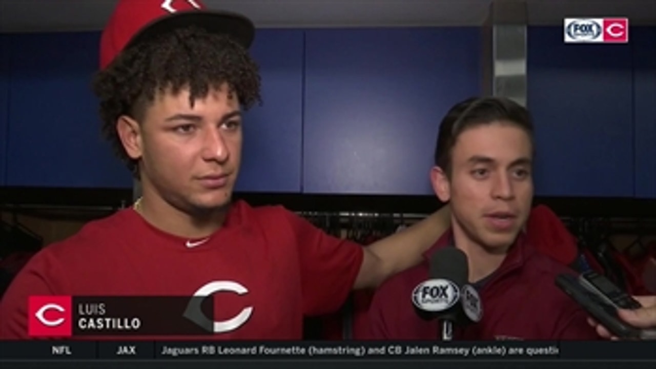 Luis Castillo calls his start against the Marlins the best of his career