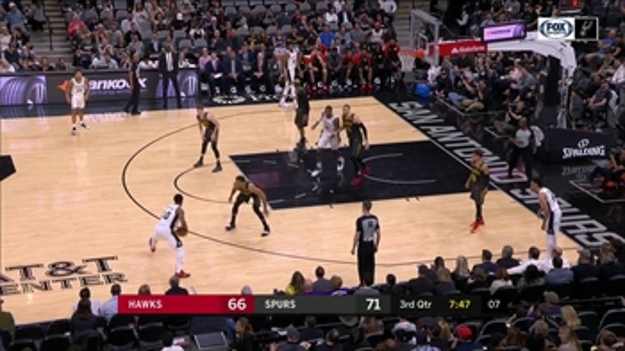 HIGHLIGHTS: Bryn Forbes with the NASTY Floater
