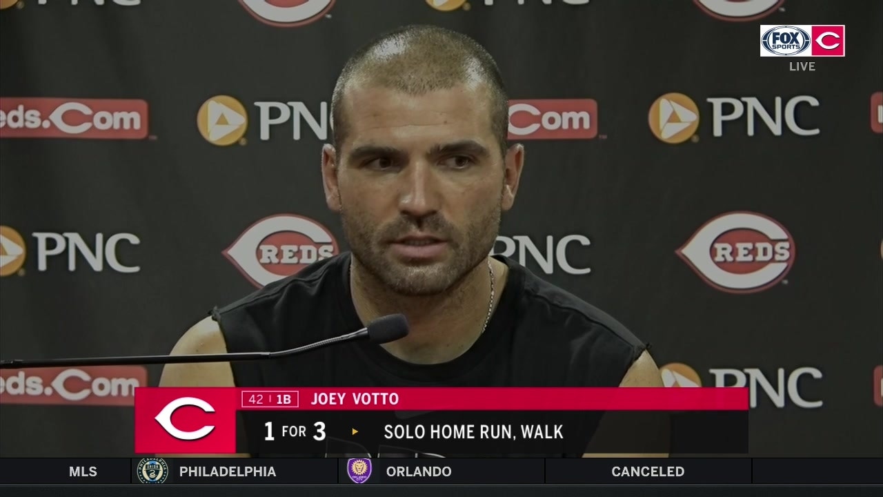Joey Votto gives extremely thoughtful postgame interview after he was benched earlier in the week