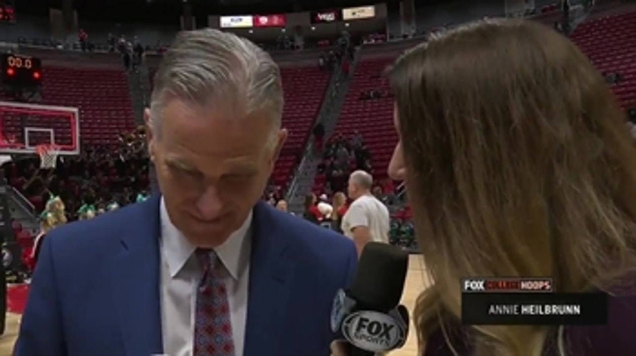 Aztecs coach Brian Dutcher: 'I thought we came out with really good energy'