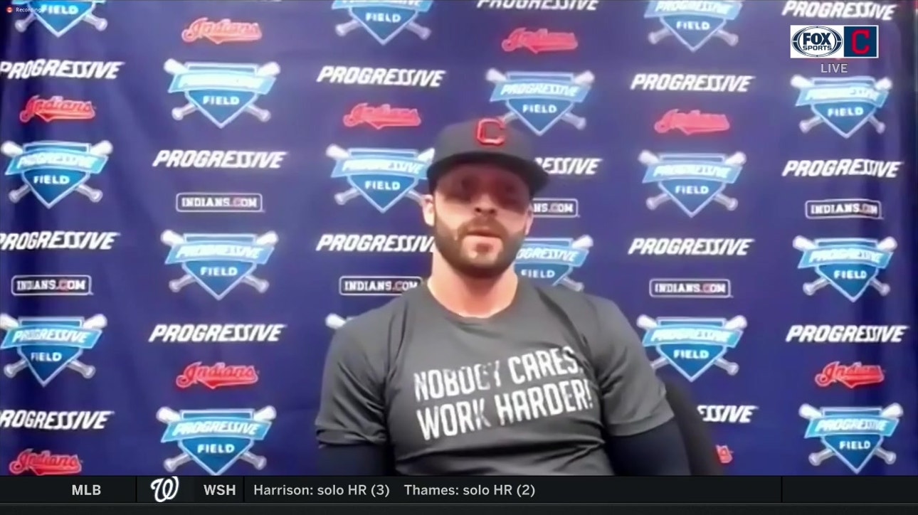 Tyler Naquin talks about working his way back from injury