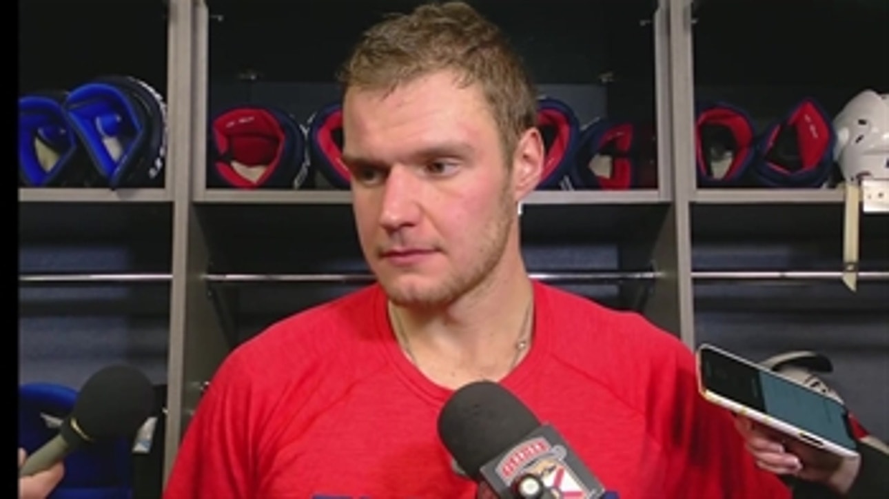 Aleksander Barkov on scoring his first goal this season, the Panthers road trip