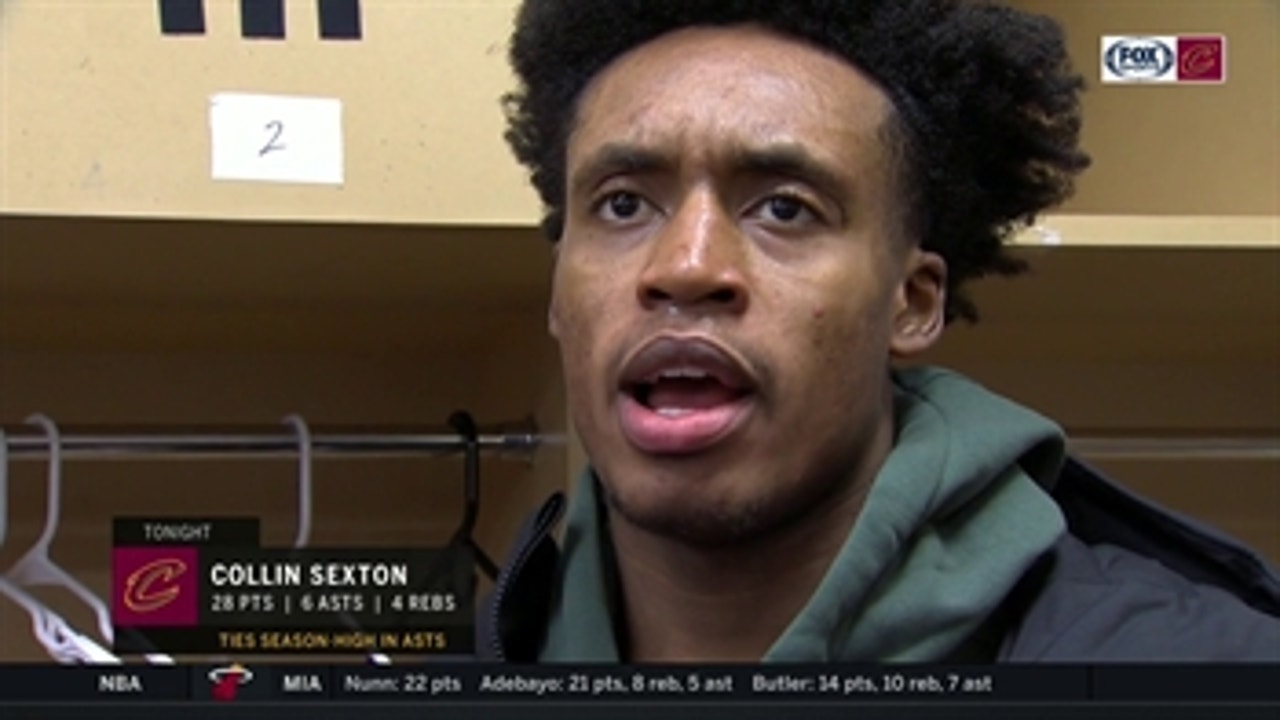 Collin Sexton on 28-point, 6-assist night: 'Just making the right play'