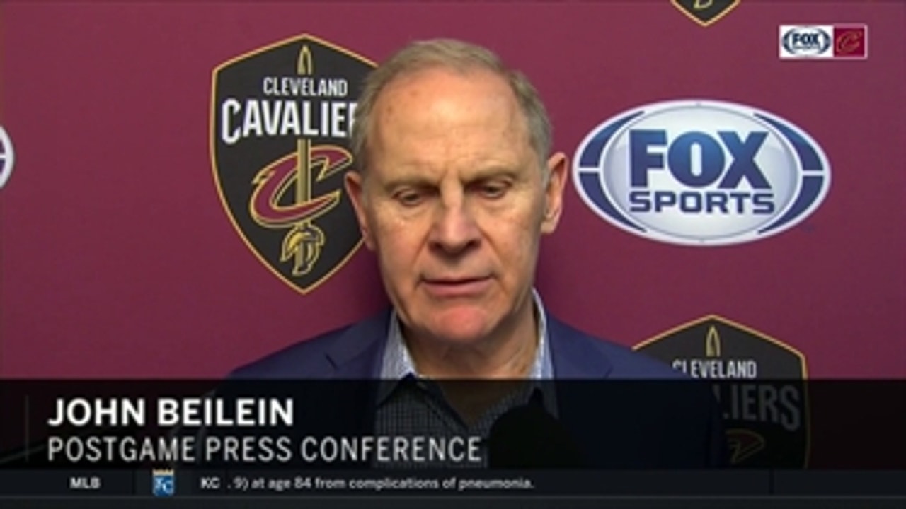 John Beilein feels 3rd quarter was determining factor in Cleveland's loss to Grizzlies