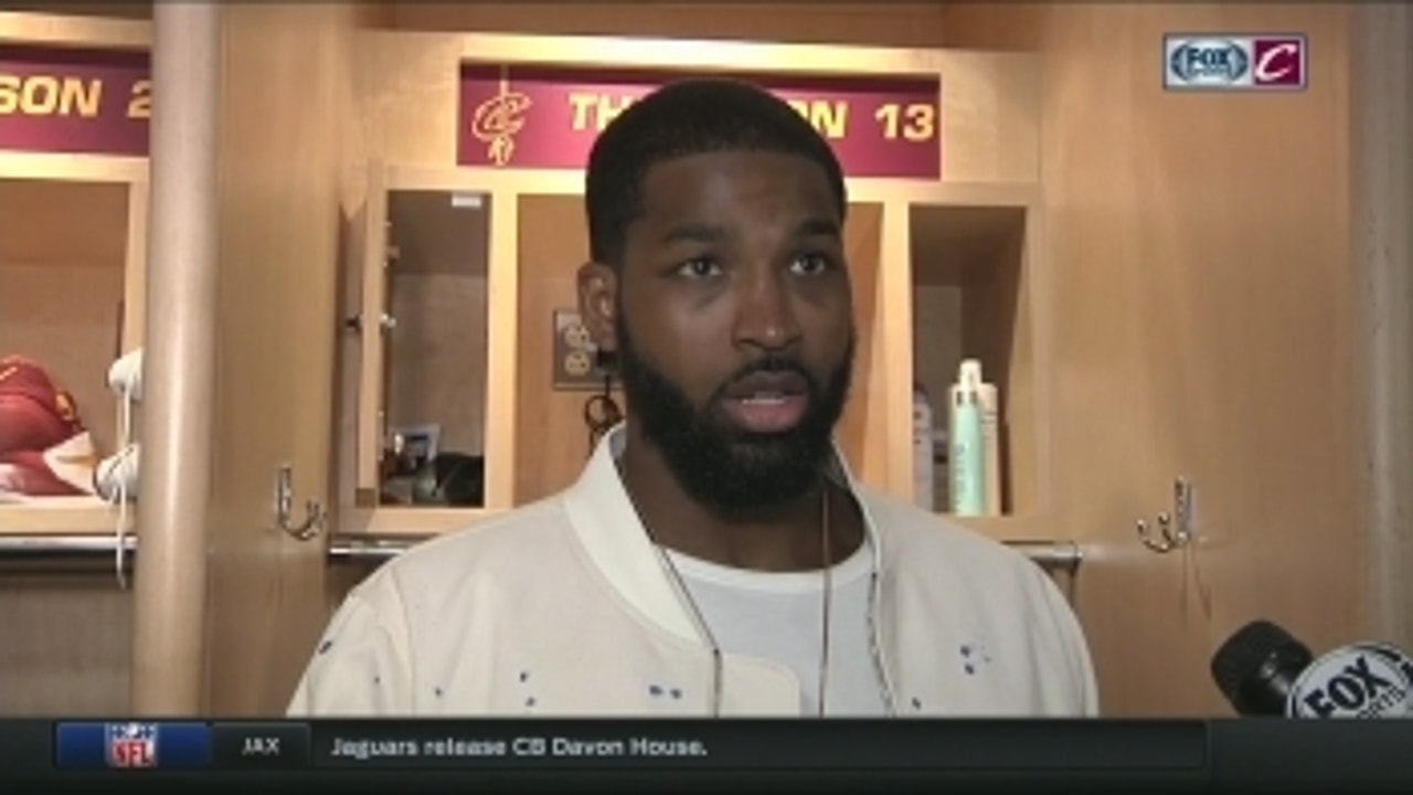 Tristan Thompson describes how Cavs tried to console Bogut in locker room