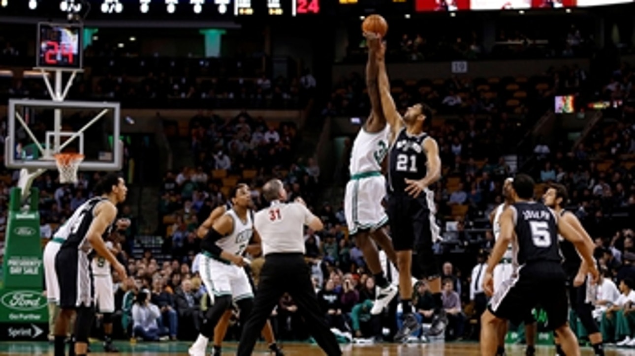 Duncan lifts Spurs over Celtics