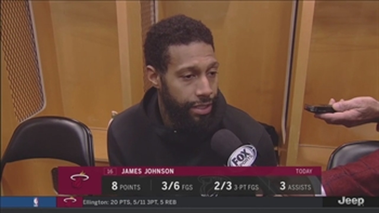 James Johnson says Heat lacked communication against Bulls