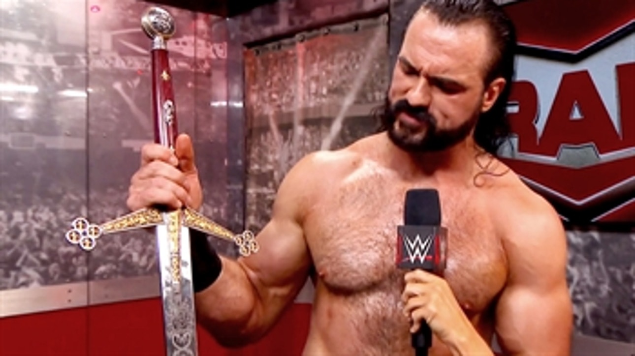Drew McIntyre explains his sword’s ties to the Loch Ness Monster: Raw, July 5, 2021