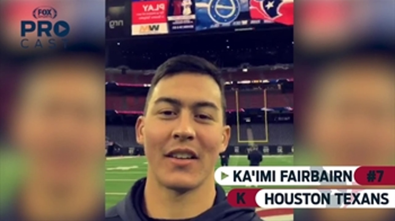 Texans kicker Ka'imi Fairbairn takes you on the field before Week 14