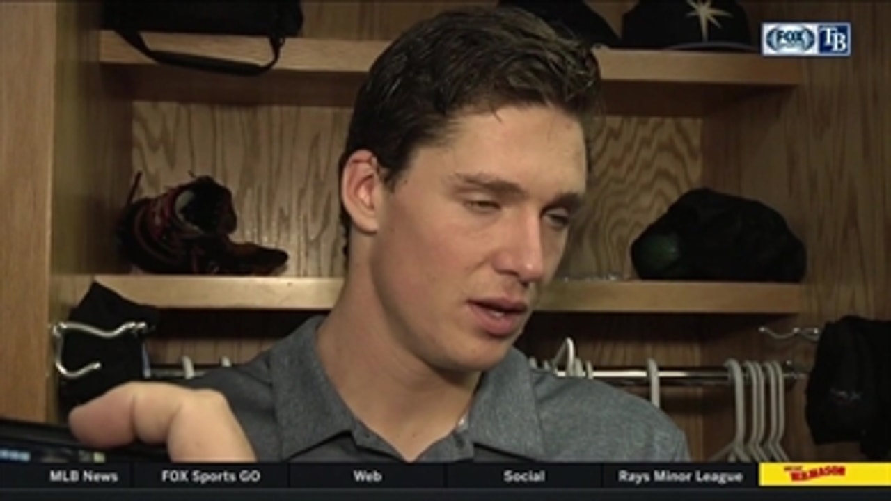 Tyler Glasnow recaps first win as a Ray
