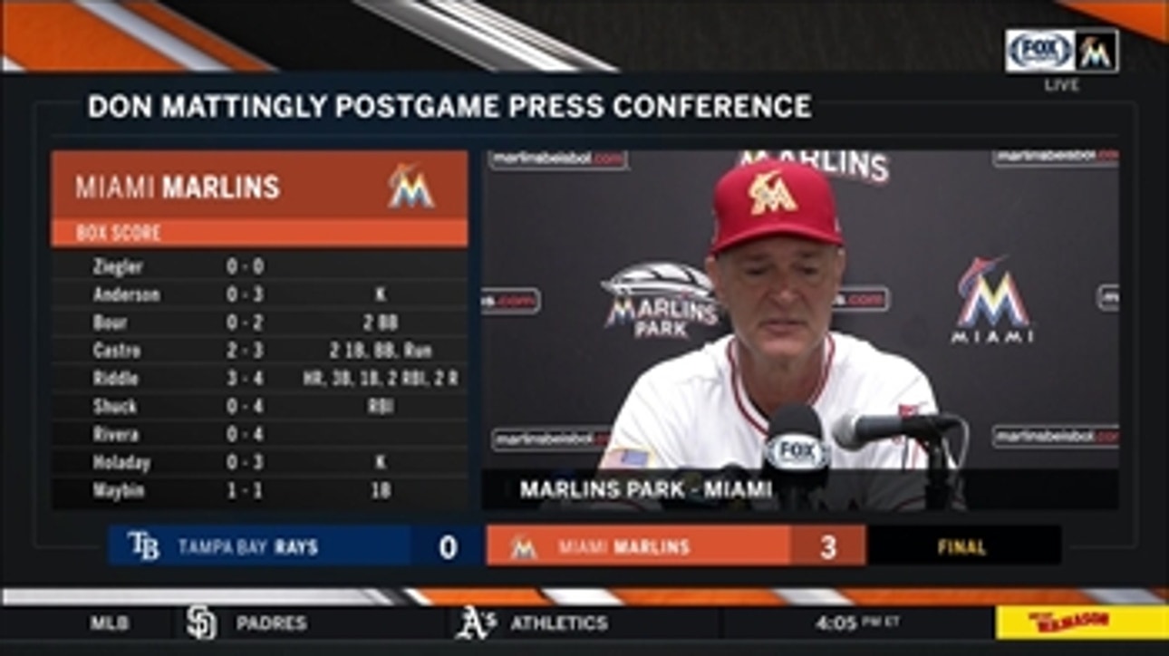 Don Mattingly: ‘Feels like a good win’