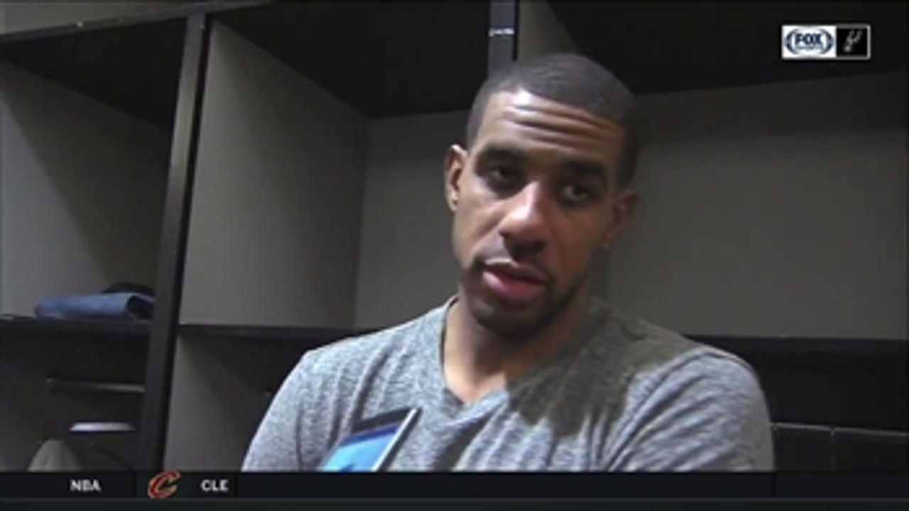 LaMarcus Aldridge on ball movement in rout over Suns