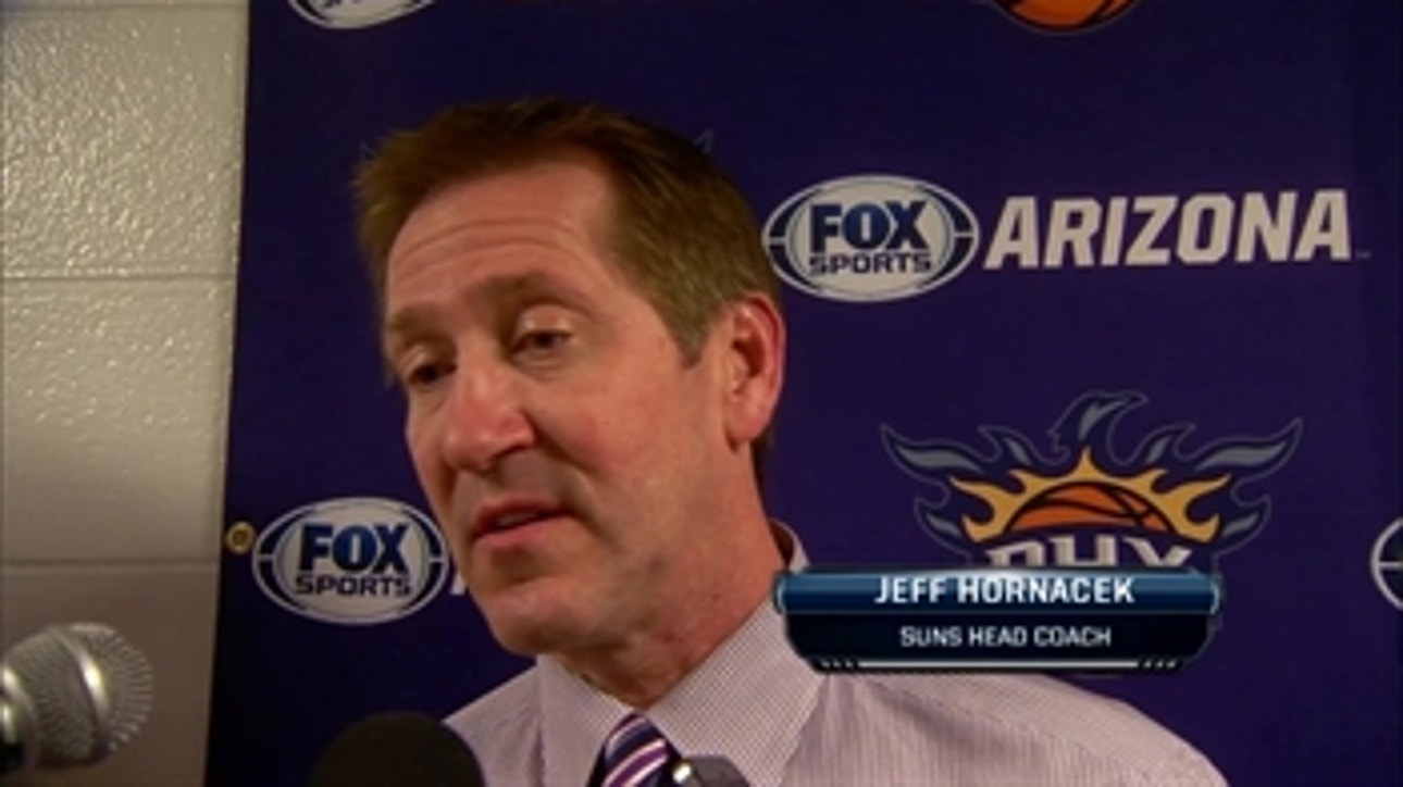 Hornacek on the Suns close win