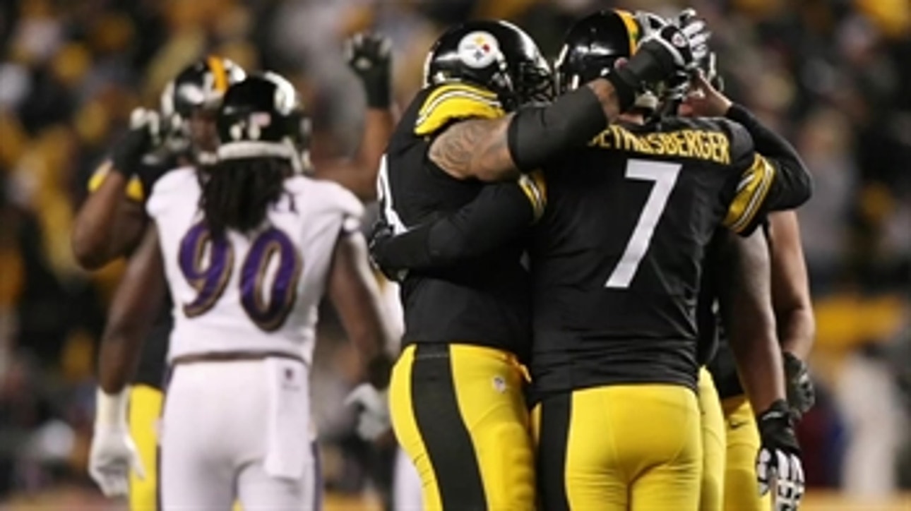 Big Ben, Steelers rout Ravens in chippy rivalry game