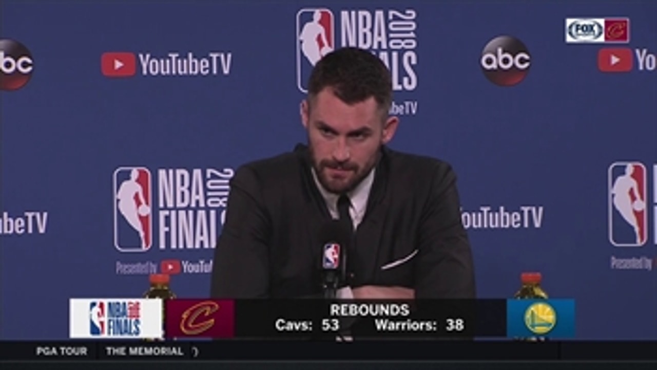 Kevin Love on tough loss at Oracle: 'We felt like we played our hearts out'
