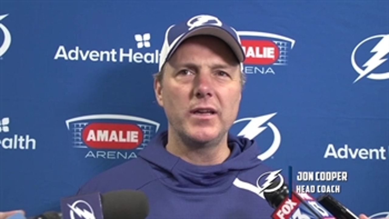 Jon Cooper says NHL is better off with team's getting a break