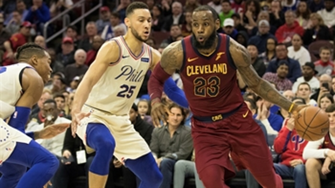 Shannon Sharpe asserts that the 76ers pose the biggest threat to the Cavaliers in the East