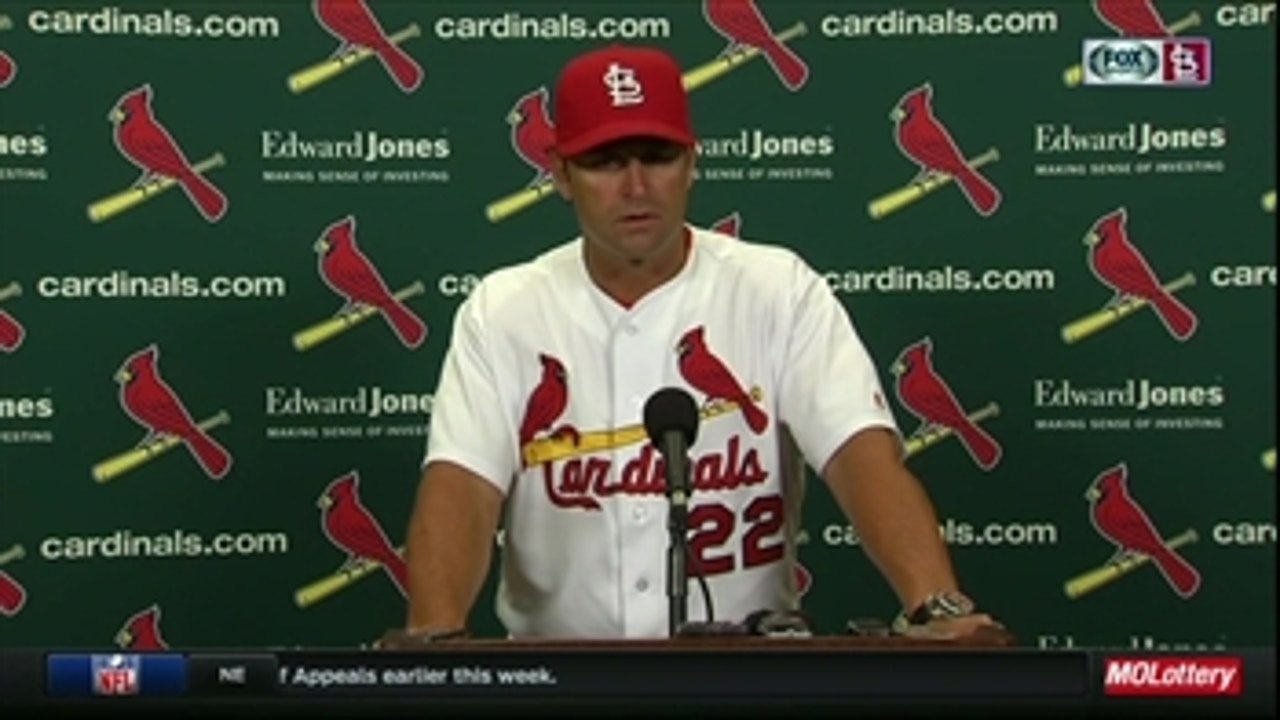 Mike Matheny on Trevor Rosenthal being booed: 'It does hurt, but I think he gets it'