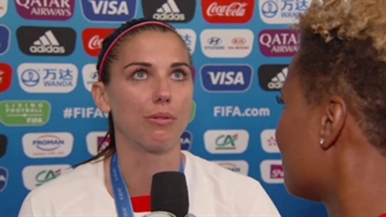 'Tears of joy': Alex Morgan explains her reaction to the USWNT's 2019 FIFA Women's World Cup™ win