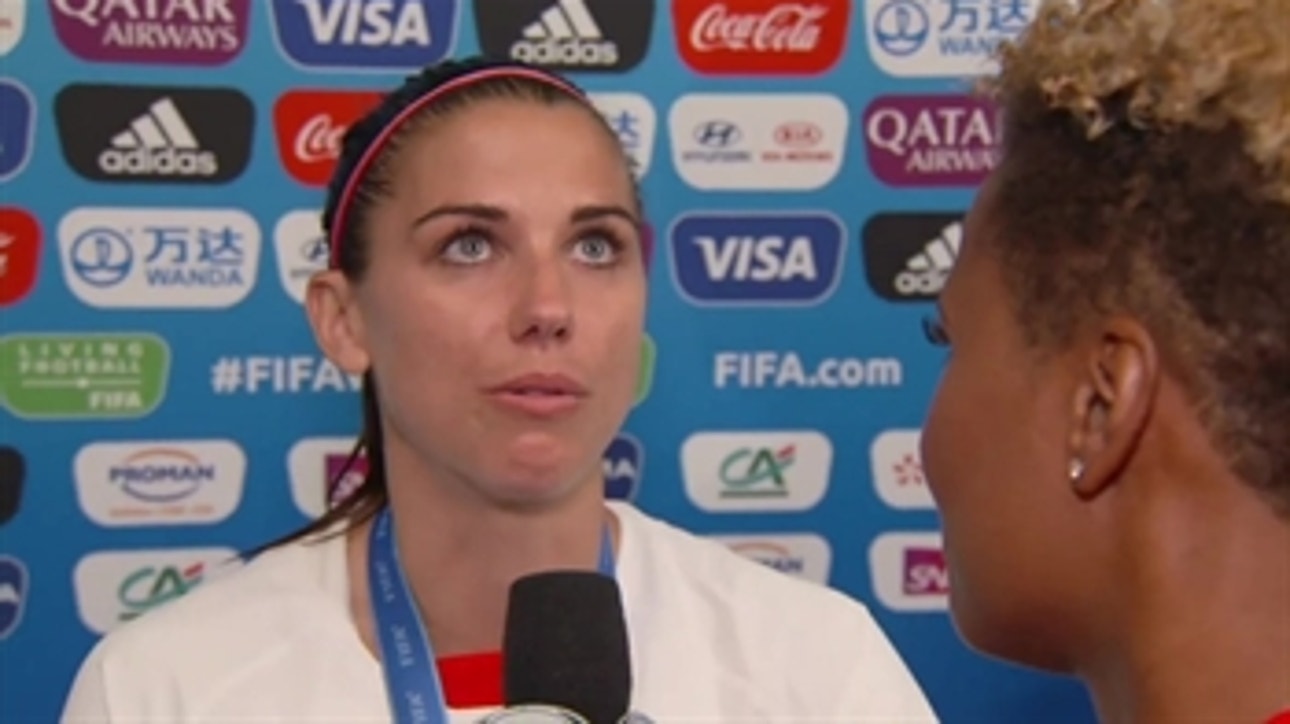 'Tears of joy': Alex Morgan explains her reaction to the USWNT's 2019 FIFA Women's World Cup™ win
