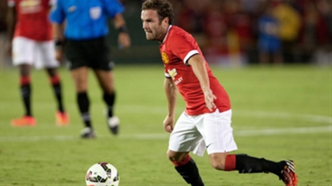 Mata gives Man United 2-1 lead