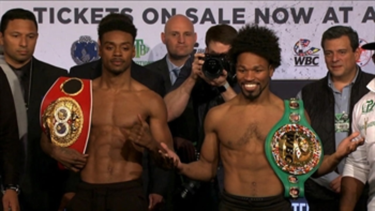 Shawn Porter, Errol Spence Jr. make weight for their WBC and IBF Welterweight unification bout