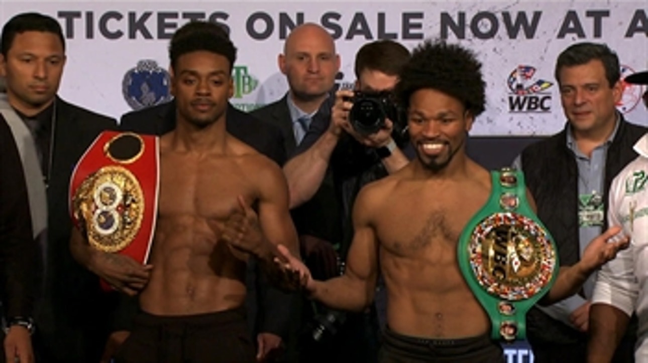 Shawn Porter, Errol Spence Jr. make weight for their WBC and IBF Welterweight unification bout