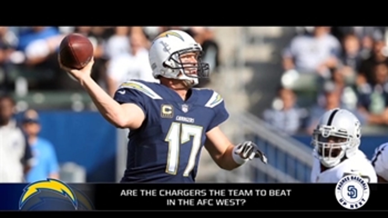 Are the Chargers the team to beat in AFC West?