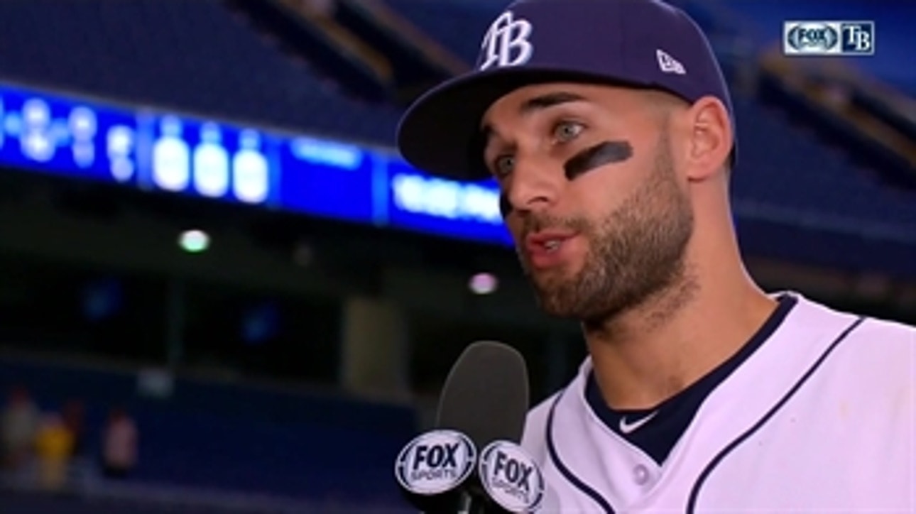 Kevin Kiermaier recaps his big 3-run HR, Rays' 6-3 win