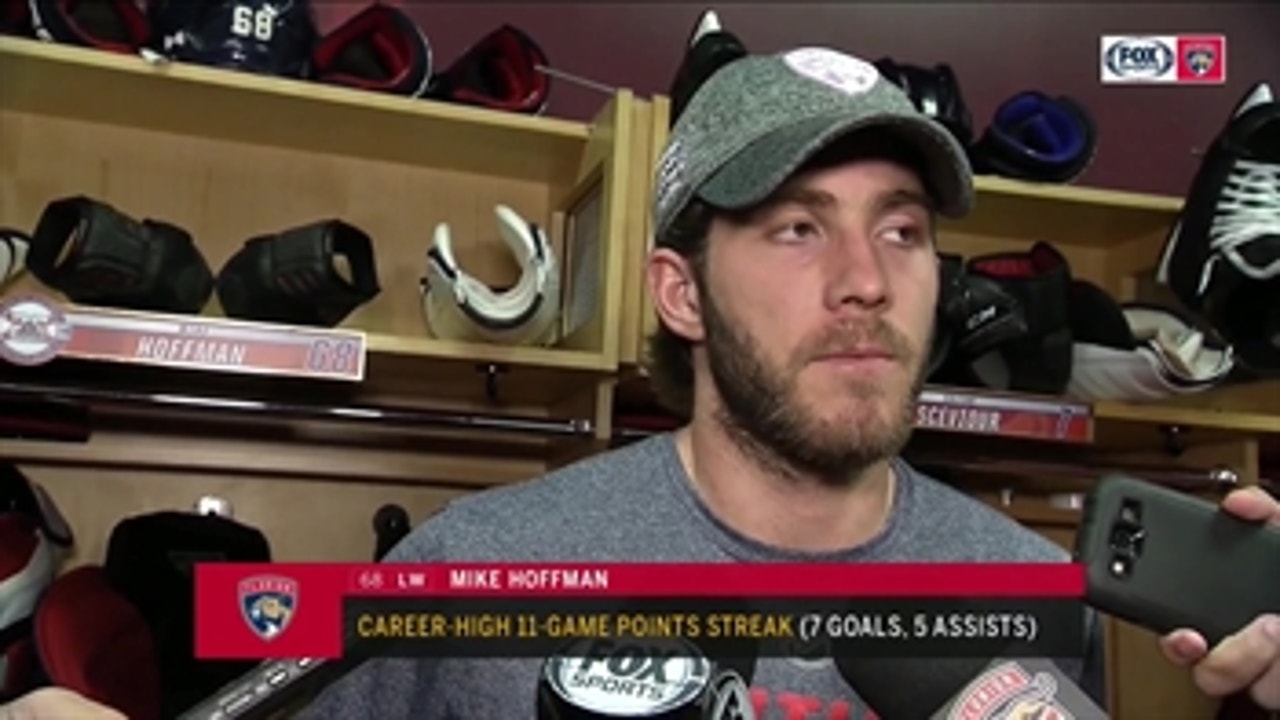 Mike Hoffman says Panthers did great job limiting Islanders' offense