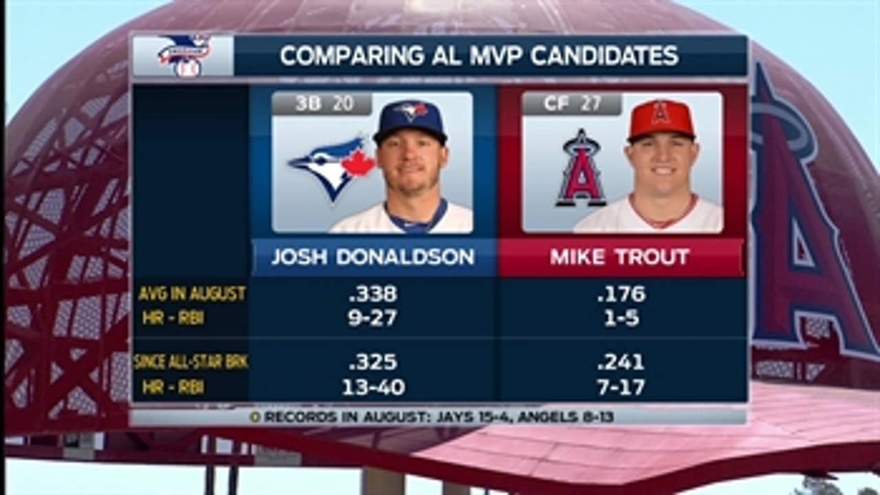 Angels Live: MVP race, Josh Donaldson vs. Mike Trout