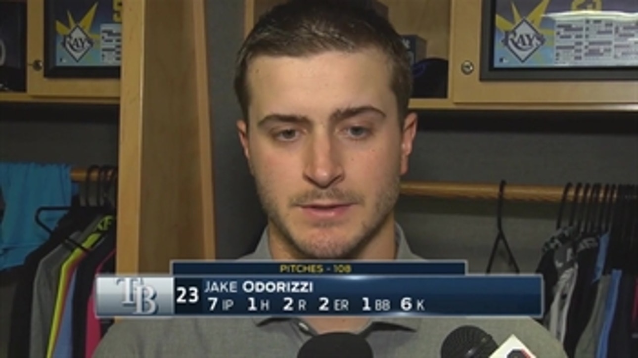 Jake Odorizzi: One hit changed the whole outcome